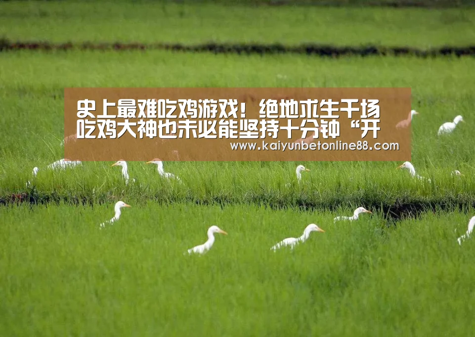 史上最难吃鸡游戏!绝地求生千场吃鸡大神也未必能坚持十分钟“开云体育”(图3) 开云平台